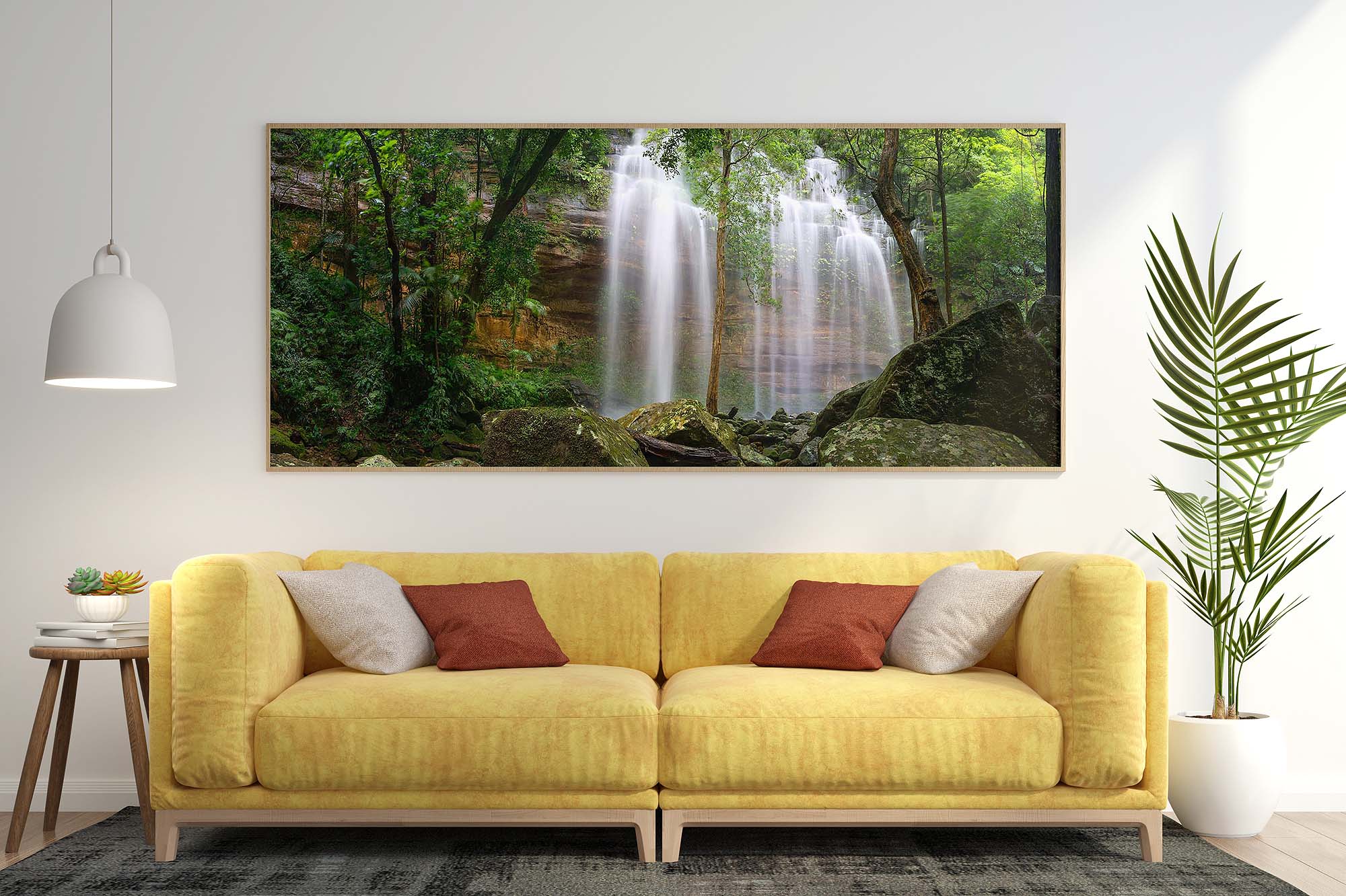 Gap Creek Falls Panorama