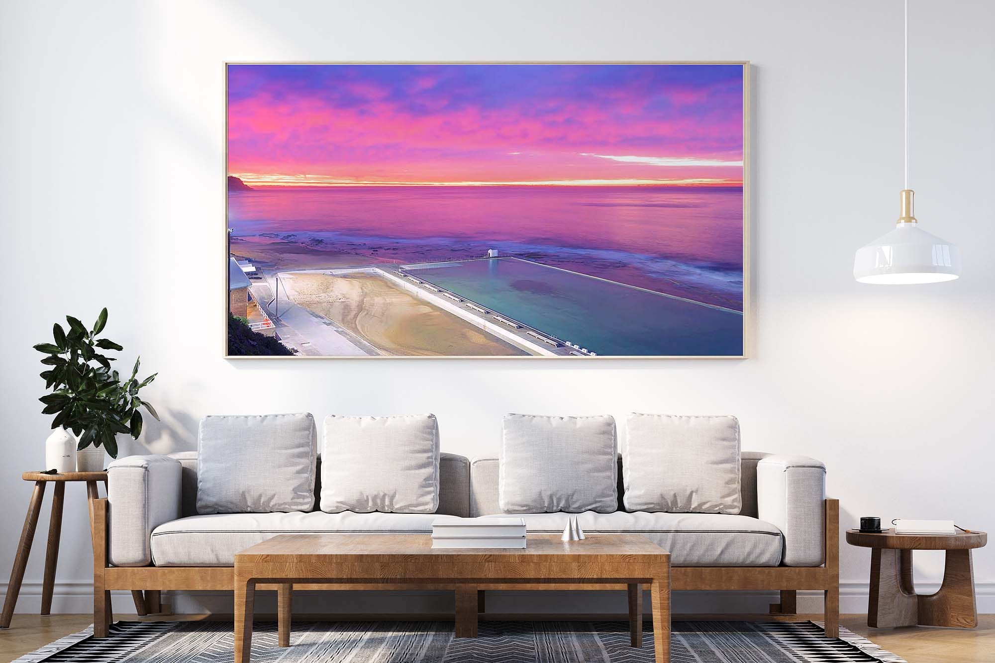 Merewether Ocean Baths Panorama