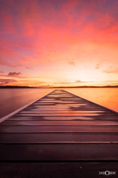 Warners Bay Jetty Sunset