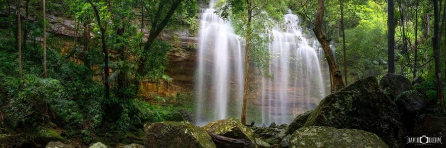 Gap Creek Falls Panorama