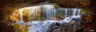 Somersby Cave Waterfall