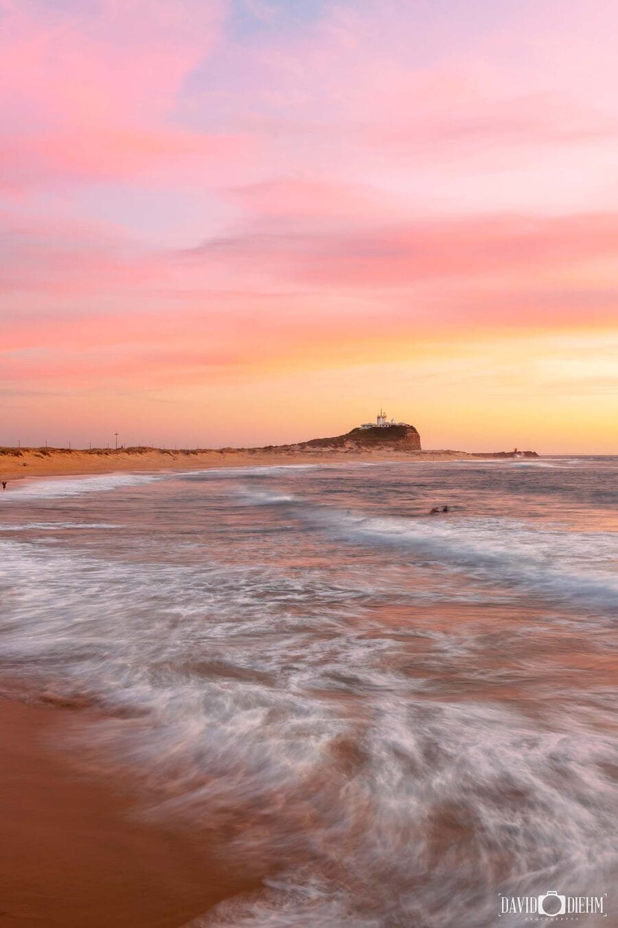 Pastel Skies Over Nobbys