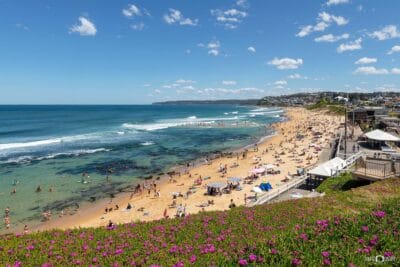 Bar Beach, Newcastle – Summer Coastal Photo wall Print