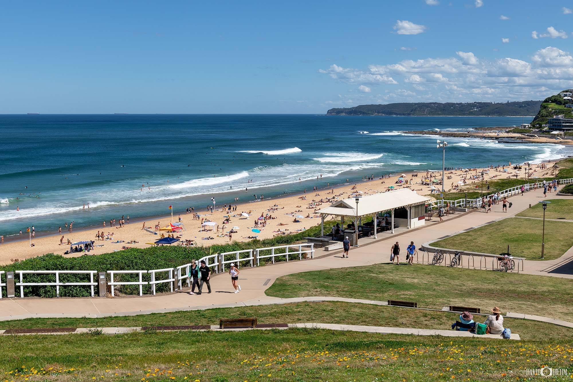 Dixon Park Beach, Newcastle – Summer Coastal Photography Print