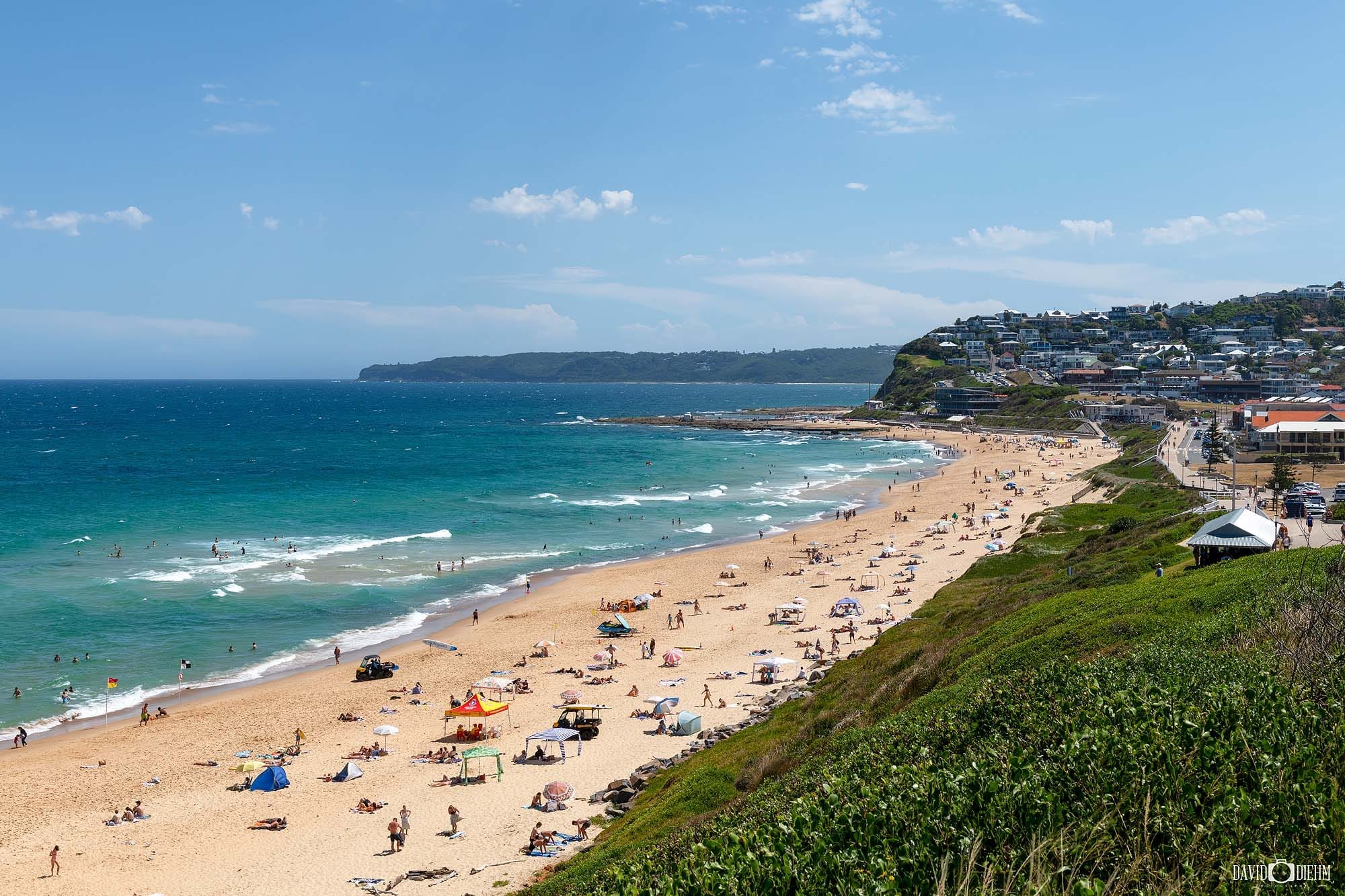 Dixon Park beach, Newcastle – Summer Coastal Photography Print
