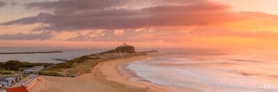 Nobbys Beach Panorama