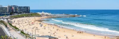 Newcastle Beach Panorama