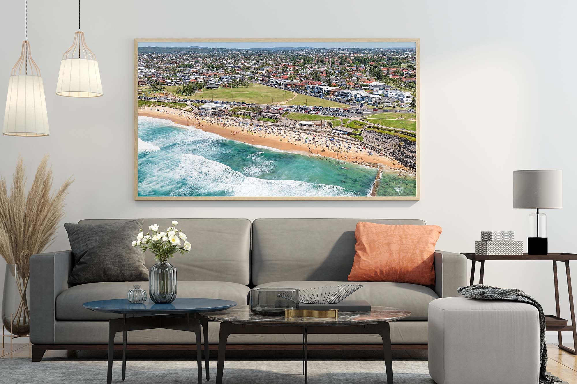 Bar Beach Aerial Vista