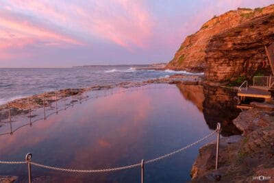 Bogey Hole, Newcastle – Sunrise Coastal Photography Print