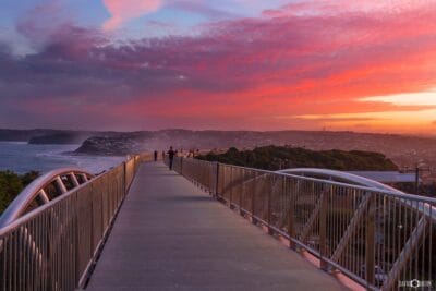 ANZAC Walk Sunset