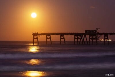 Catherine Hill Bay Moonlight