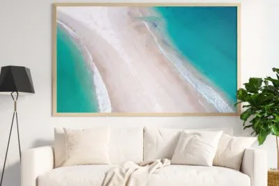 Landscape vs Portrait Wall Art examples highlighting orientation differences in canvas prints