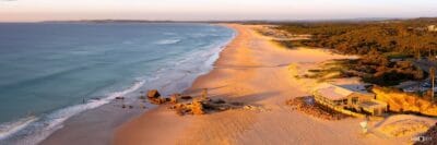 Redhead Beach Panorama