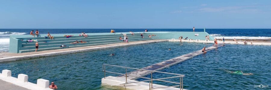 Newcastle Ocean Baths Panorama