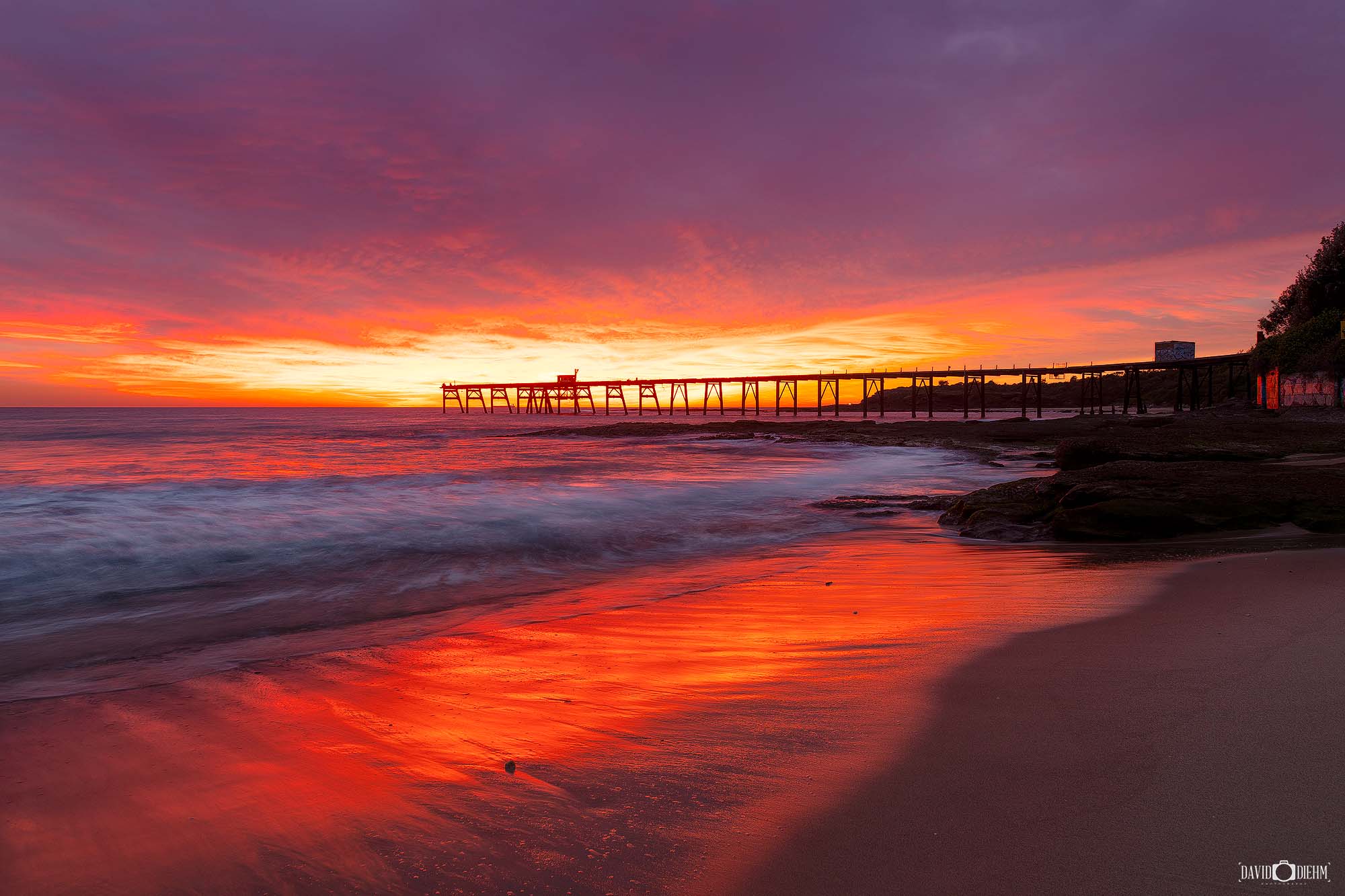 Catherine Hill Bay Jetty Lake Macquarie Sunrise photo wall art