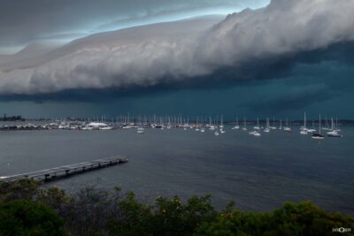 lake Macquarie Storm Cloud wall art