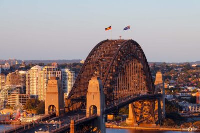 The Harbour Bridge in Sydney Art Prints