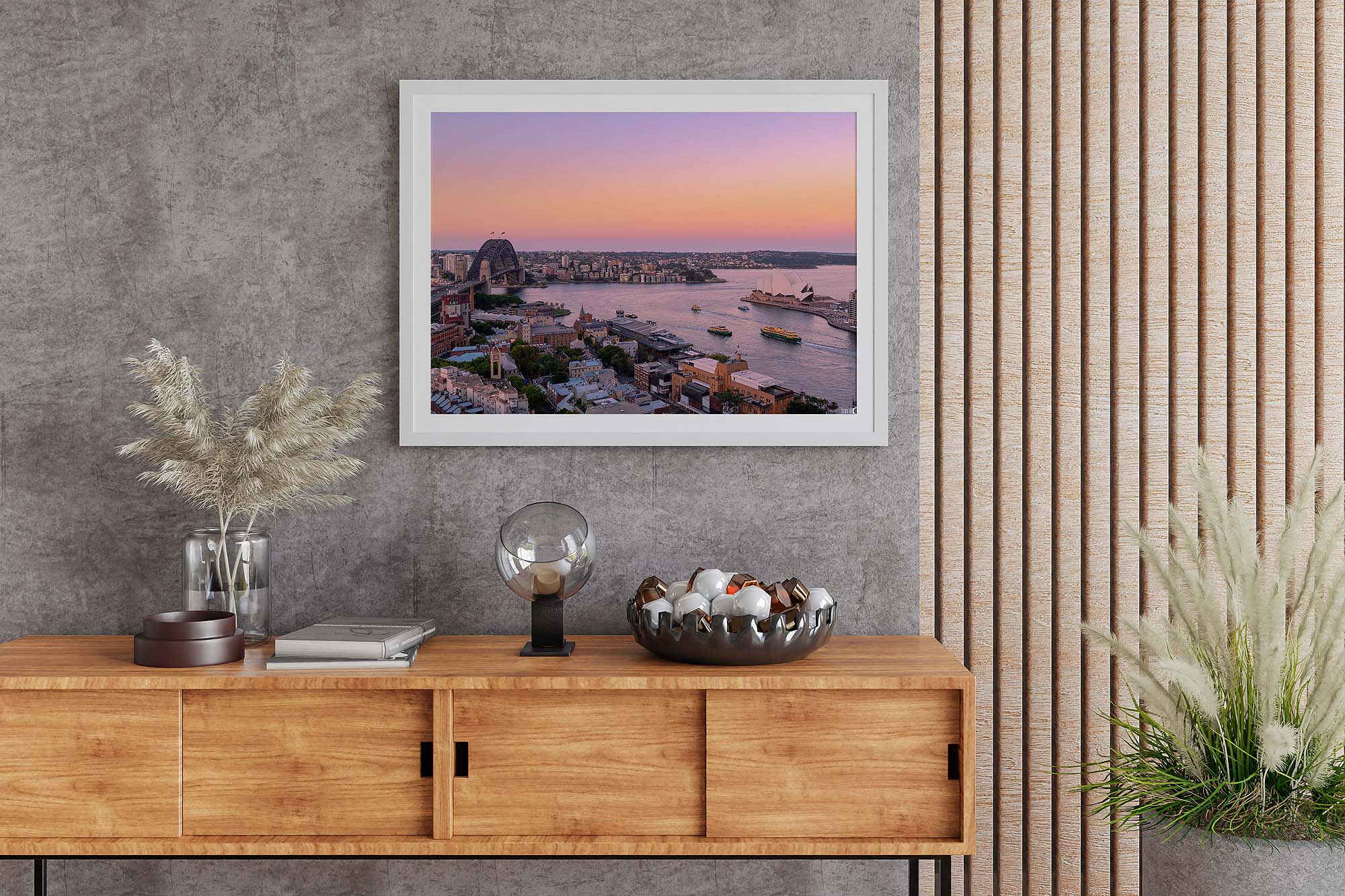 Sydney City Landscape Photo at sunset