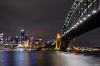 Sydney Harbour photo at night perfect for wall print