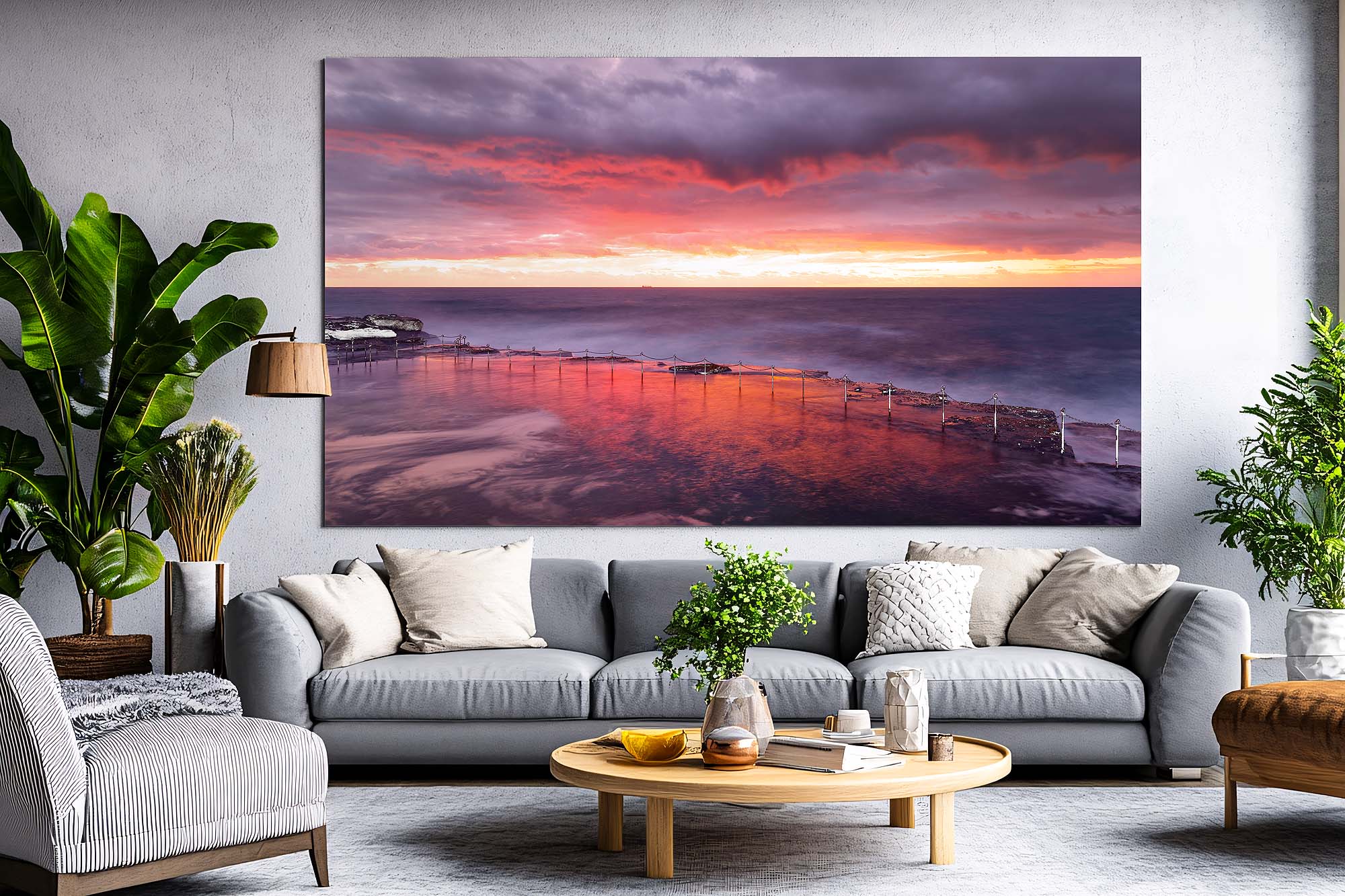 Bogey Hole Sunrise wall art