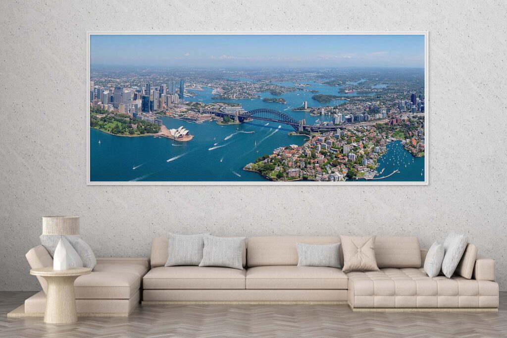 Aerial Sydney Coastal Photography wall art print