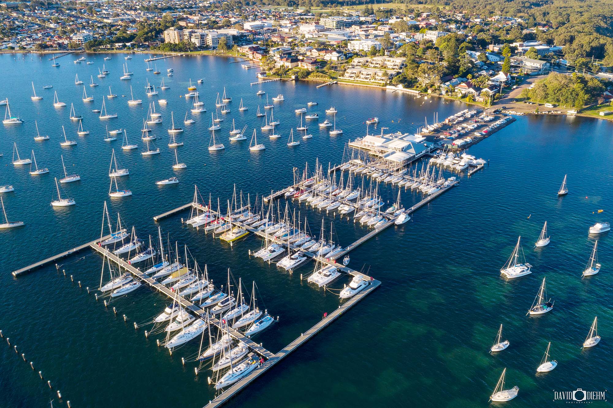 Lake Macquarie Yacht Club Aerial image