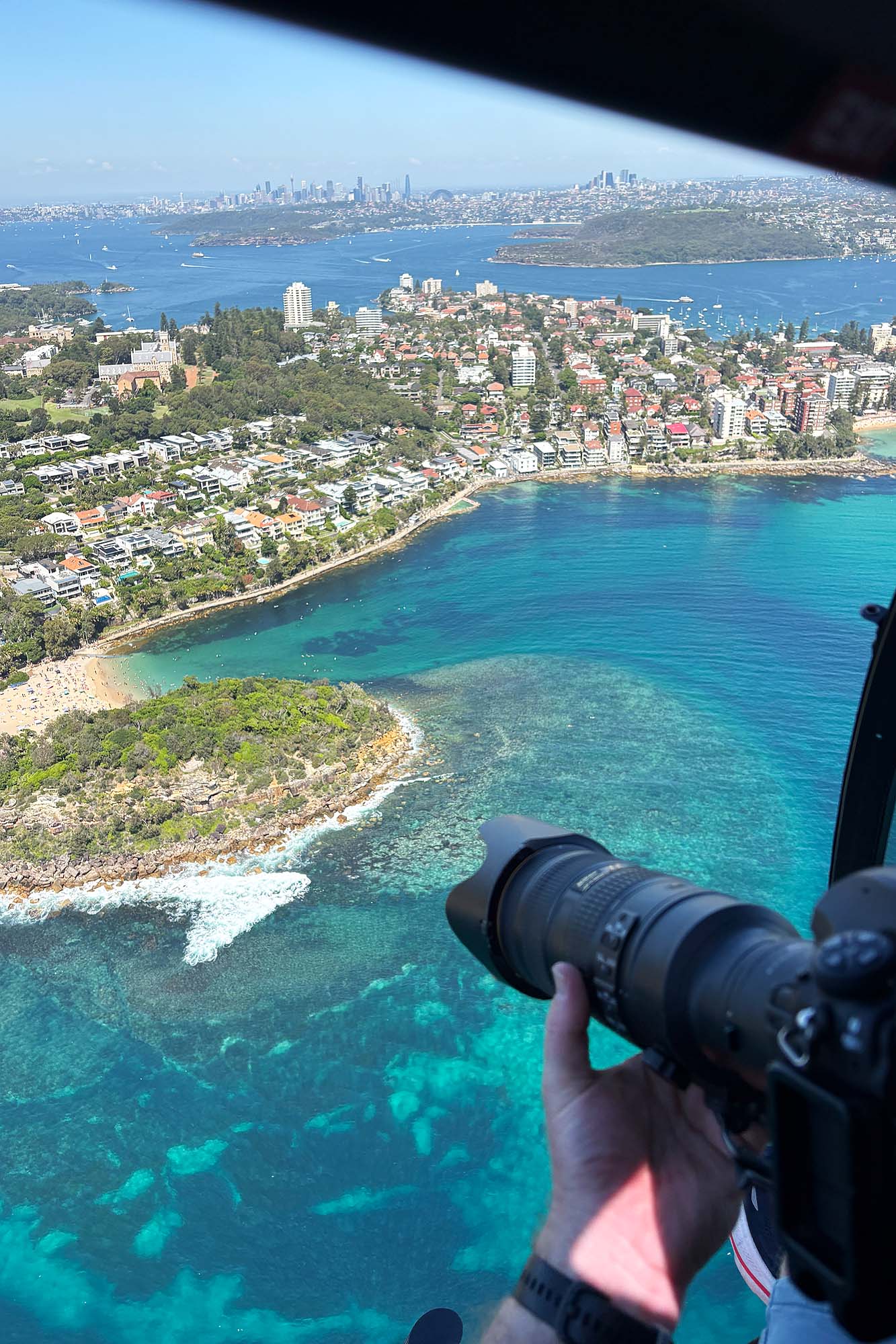 Shelly Beach, Manly Sydney Australia Aerial Photography