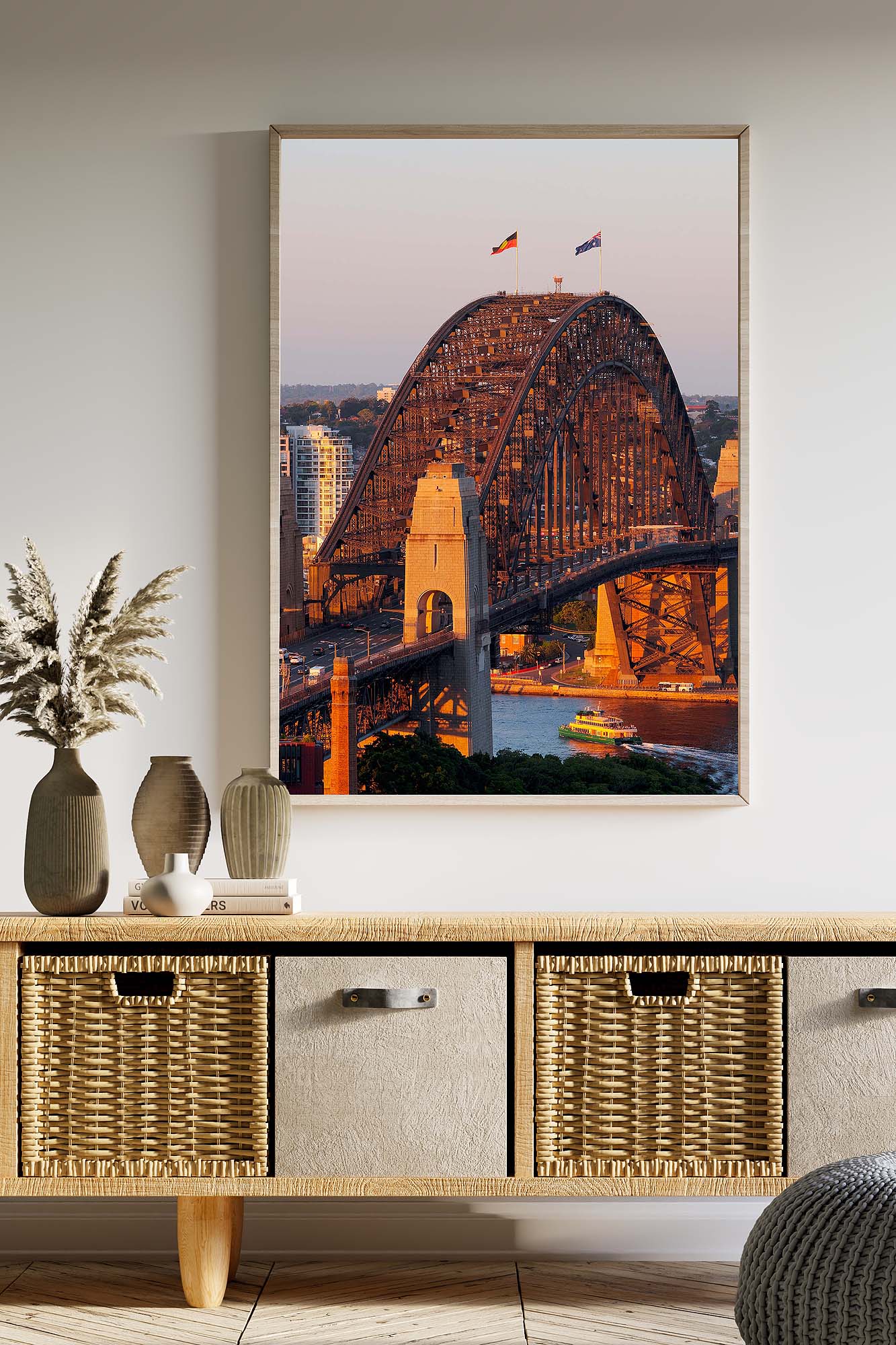 sydney-harbour-bridge-landscape-photography-print.jpg Sydney Harbour Bridge landscape photography print