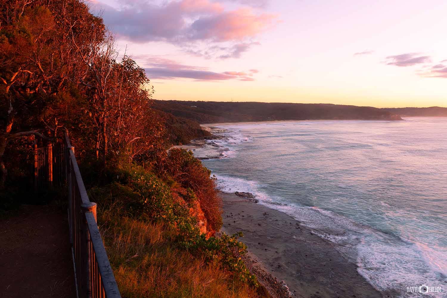 debs-parade-lookout-dudley-sunrise-lake-macquarie.jpg Sunrise view from Debs Parade Lookout overlooking Dudley Beach and the coastline towards Glenrock State Conservation Area in Lake Macquarie.