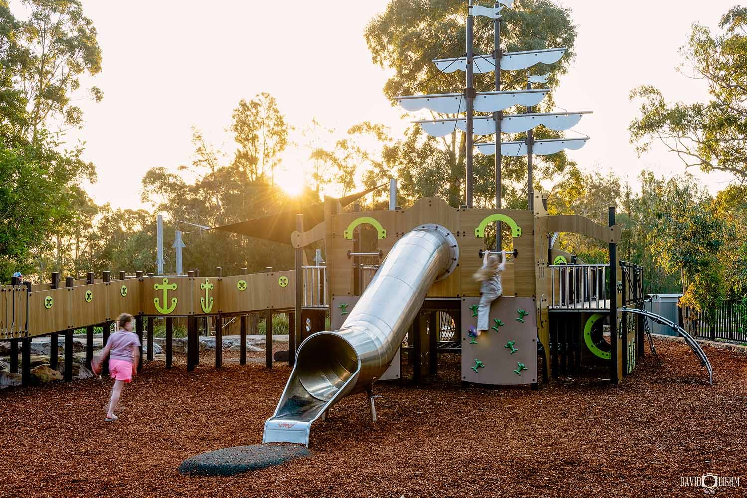 croudace-bay-park-playground-lake-macquarie.jpg Pirate ship playground at Croudace Bay Park in Lake Macquarie