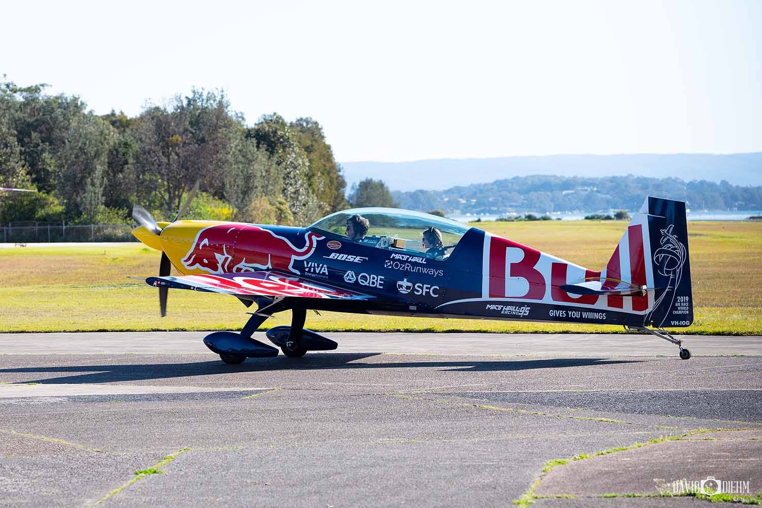 matt-hall-racing-lake-macquarie-airport.jpg Matt Hall Racing aircraft at Lake Macquarie Airport with Lake Macquarie in the background